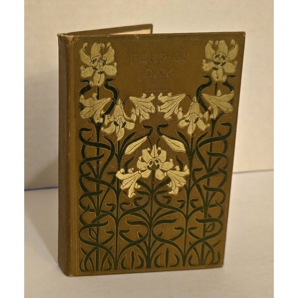 Peep Of The Day Henry Altemus Hard Cover 1800's Children's Christian Book